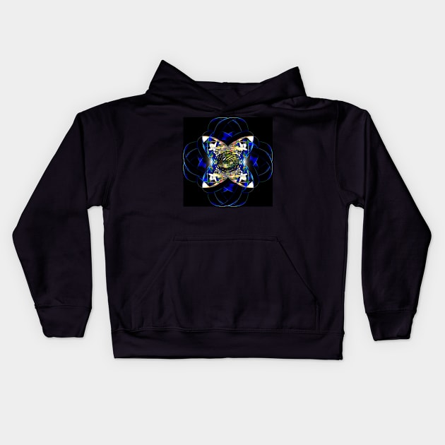 Cosmic Burst Kids Hoodie by ArtistsQuest